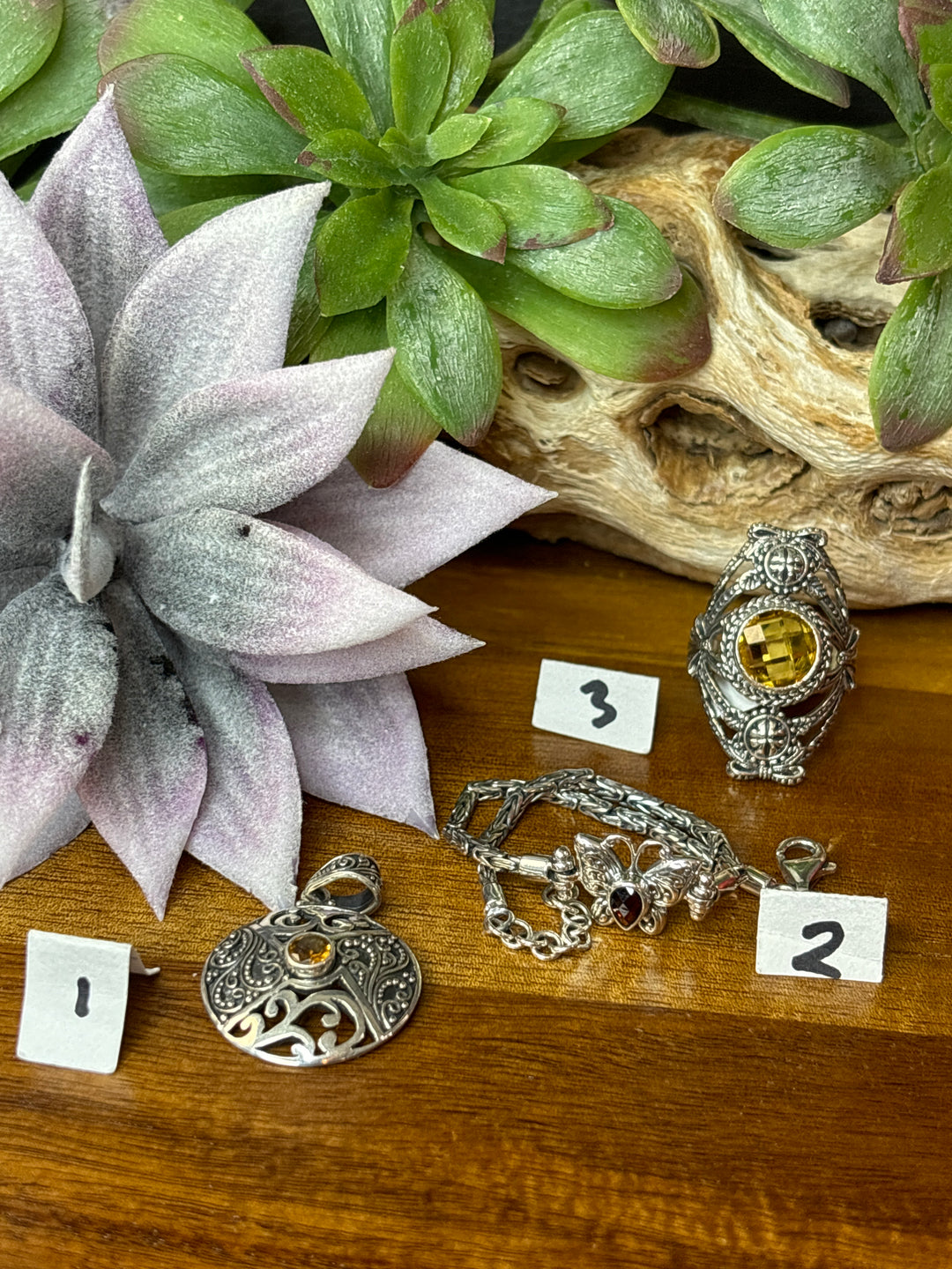 RESERVED FOR: Yohoho.ItsJo 7/27/24- 3 Sterling Silver Items
