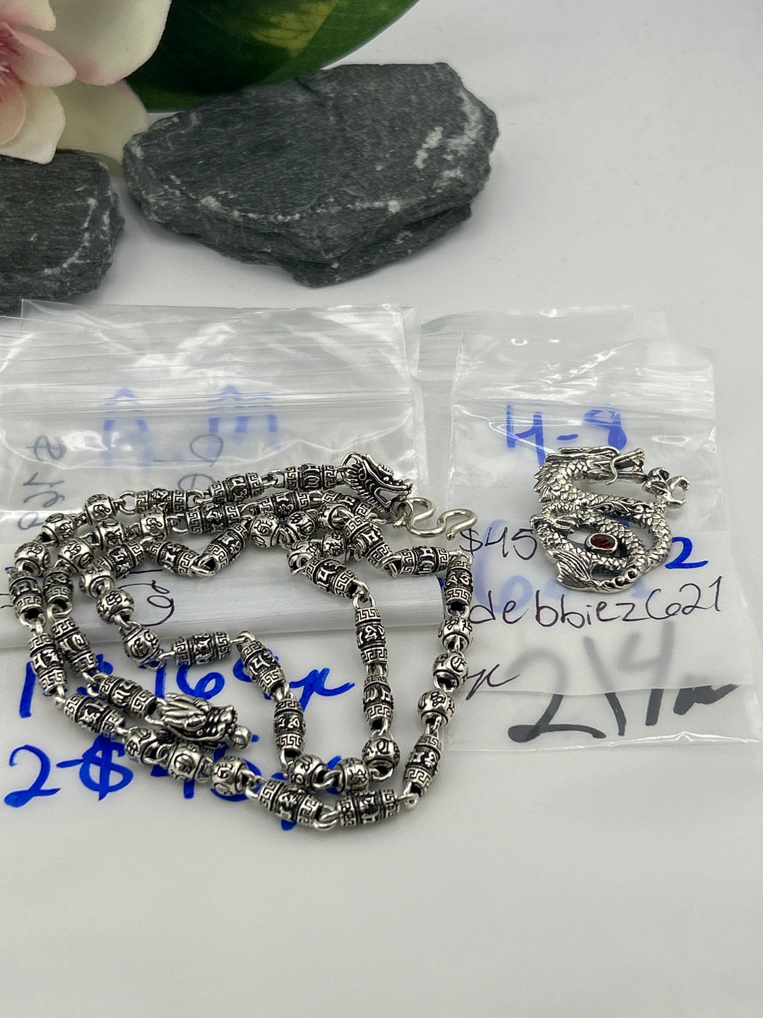 RESERVED FOR: Debbiez621 -4/8/2025 tiktok A.M Live Show - 2 Sterling Silver Items