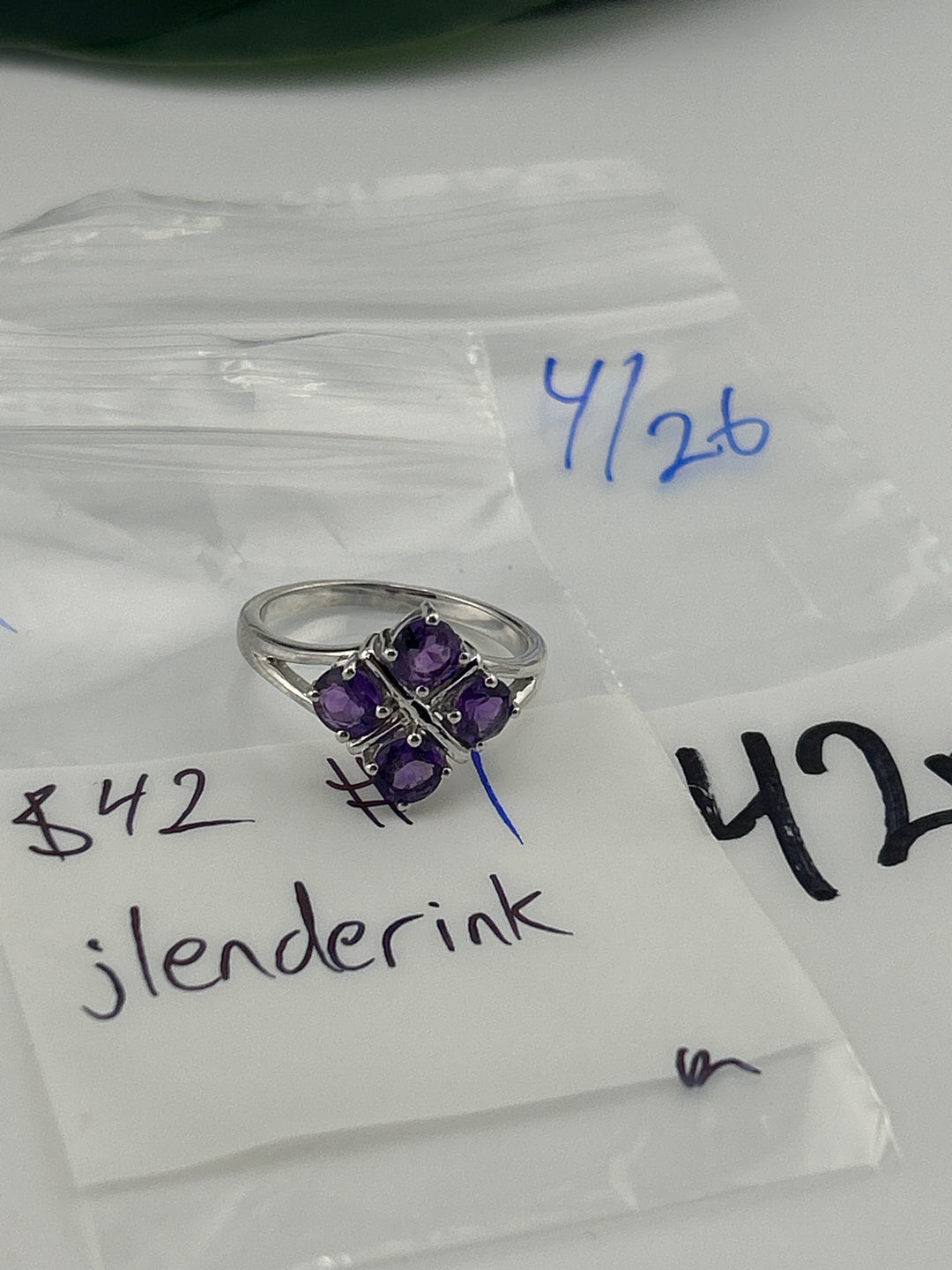 RESERVED FOR: jlenderink - 4/26/2025 tiktok Live Show - 1 Sterling Silver Items