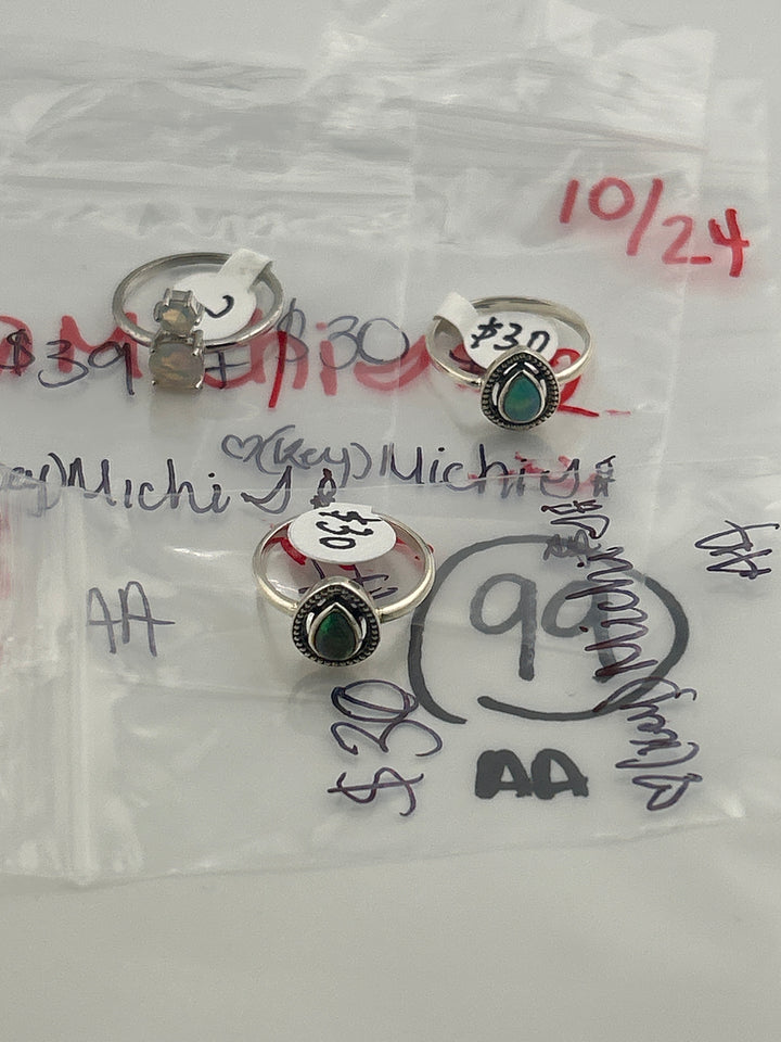 AM SHOW 48HR RESERVED FOR: 🖤🗝️Michi🌙🕯️- 10/24/2025 FL tiktok Live Show - 3 Sterling Silver Items