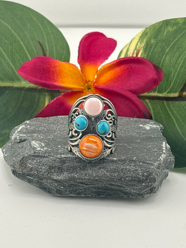 Cluster Shield Ring Size 9