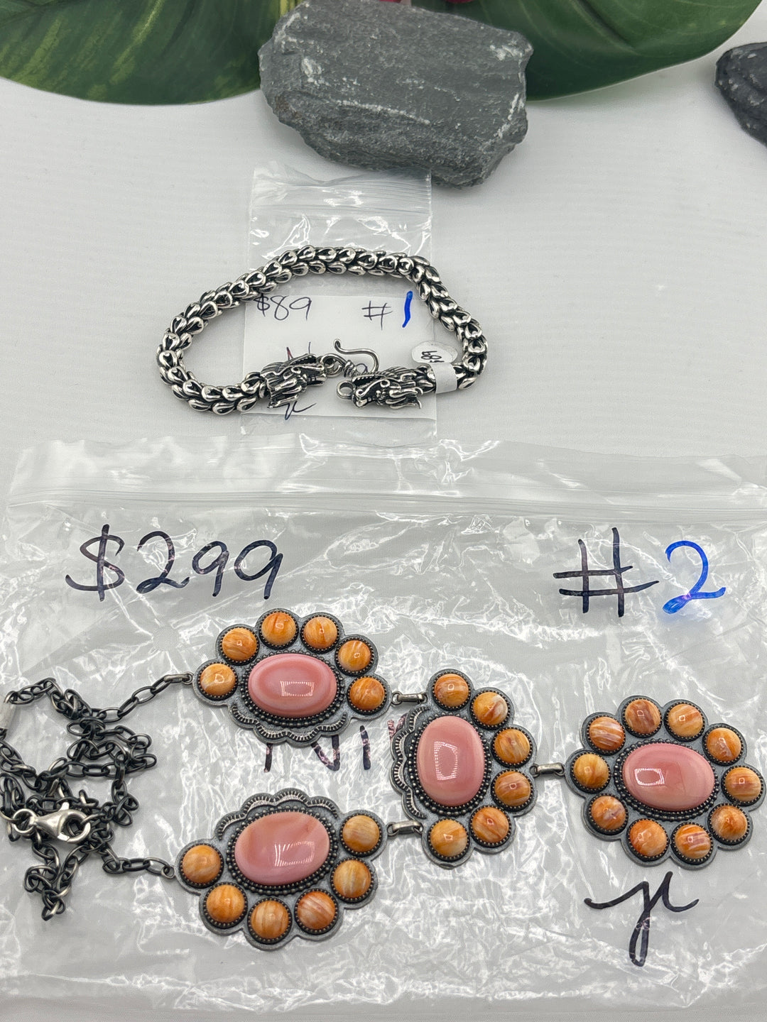 RESERVED FOR: Nina - 4/8/2025 tiktok A.M Live Show - 2 Sterling Silver Items