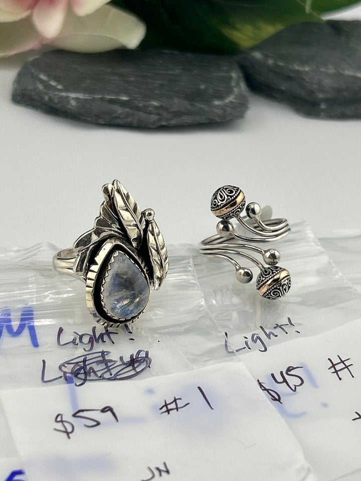 RESERVED FOR:  Light!- 5/5/2025 tiktok A.M Live Show - 2 Sterling Silver Items
