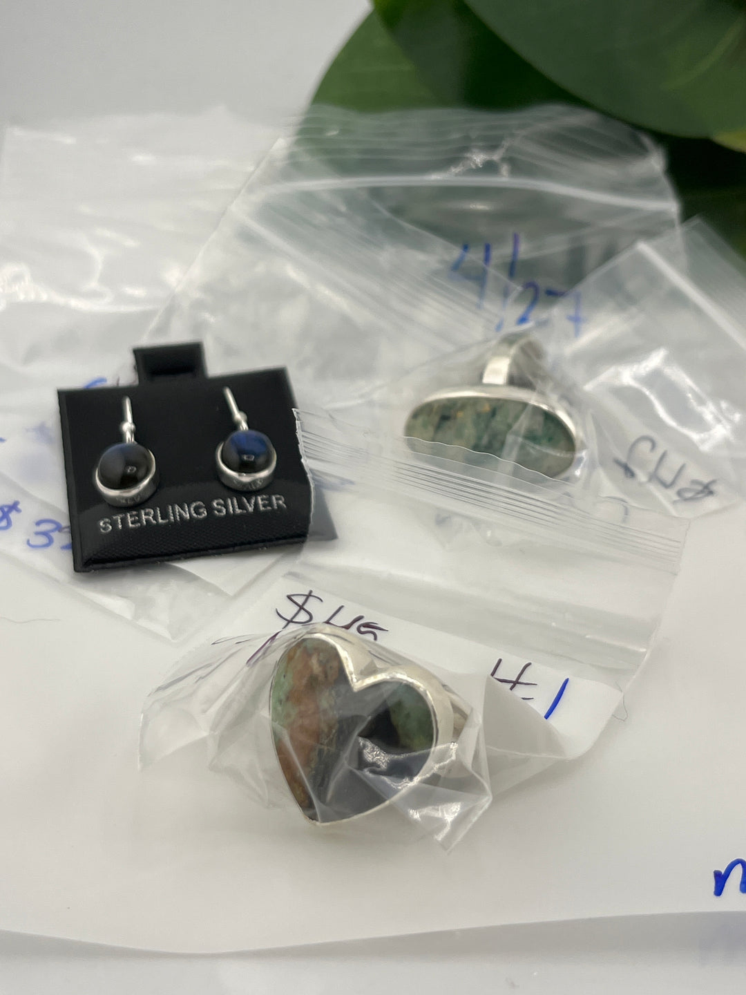 RESERVED FOR: GLOW  - 4/27/2025 tiktok Live Show -3  Sterling Silver Items