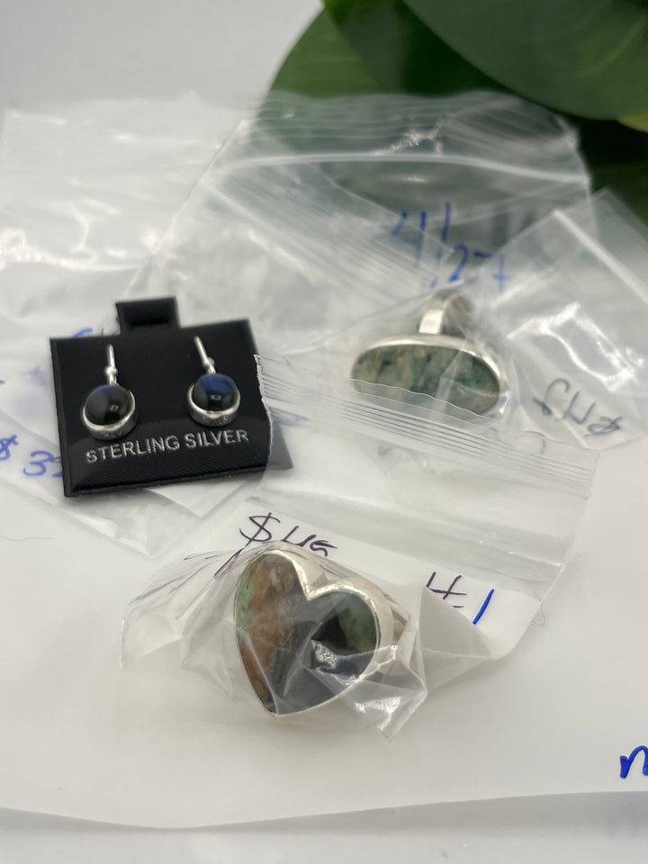 RESERVED FOR: GLOW  - 4/27/2025 tiktok Live Show -3  Sterling Silver Items