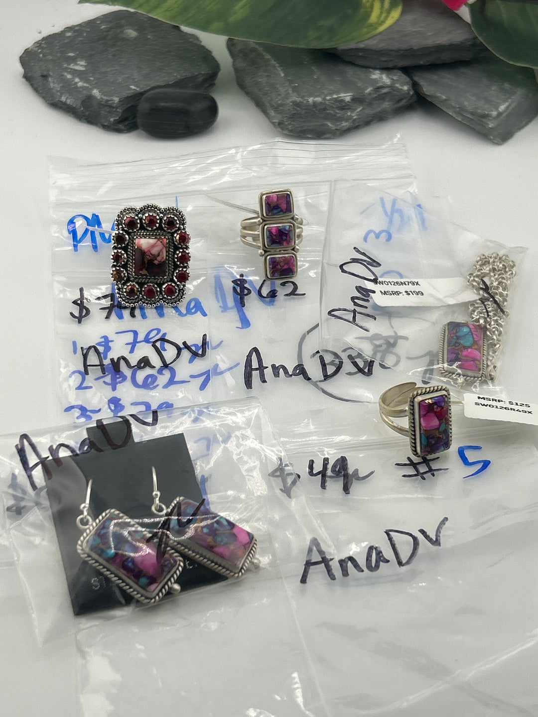 AnaDV - 1/24/26 PM - 5 925 Sterling Silver Items