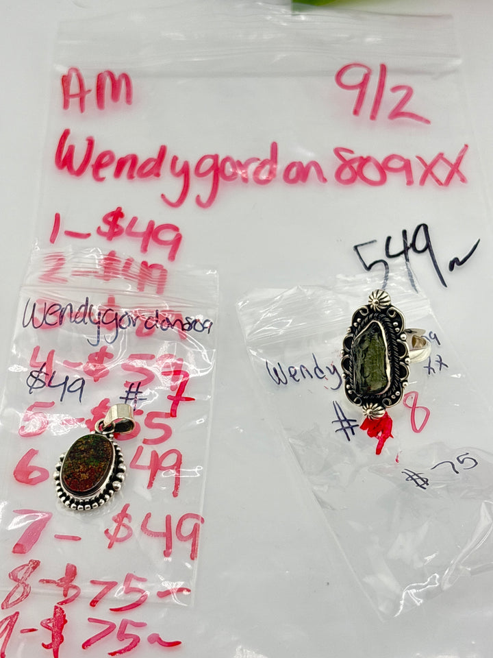 AM SHOW 48HR - RESERVED FOR: wendygordon809❌️❌️ - 9/2/2025 FL tiktok Live Show -  9 Sterling Silver Items