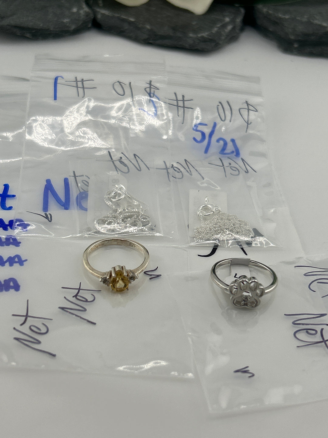 RESERVED FOR: Net Net - 5/21/2025 tiktok Live Show -4  Sterling Silver Items