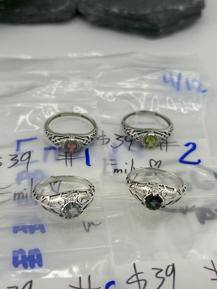 RESERVED FOR: Emily❤️ - 4/12/2025 tiktok Live Show - 4 Sterling Silver Items