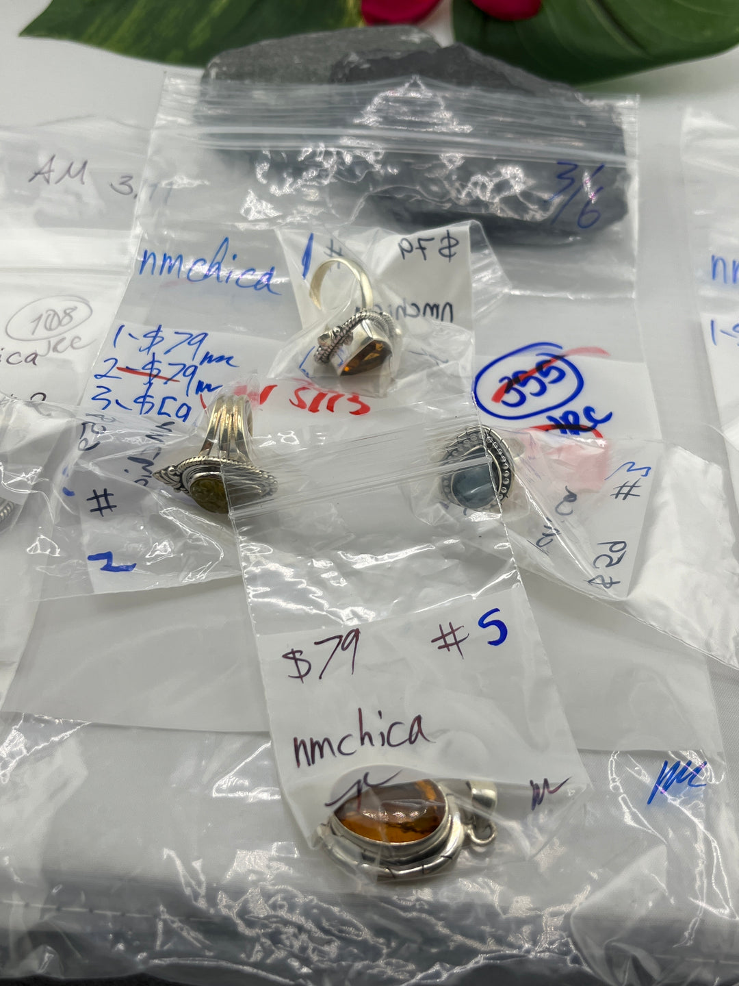 RESERVED FOR: nmchica - 3/6/2025 Live Show -  4 Sterling Silver Items
