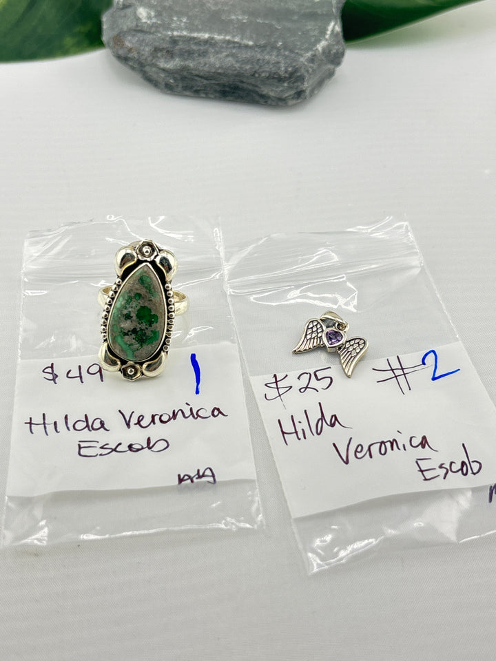 RESERVED FOR: Hilda Veronica Escob - 4/9/2025 tiktok Live Show - 2 Sterling Silver Items