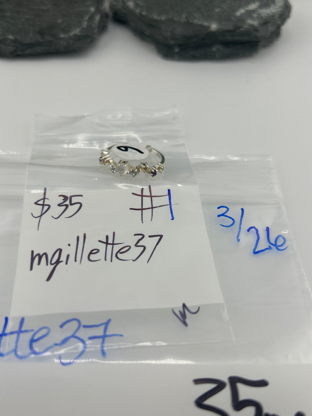 RESERVED FOR: mgillette37 - 3/26/2025 tiktok Live Show - 1 Sterling Silver Items
