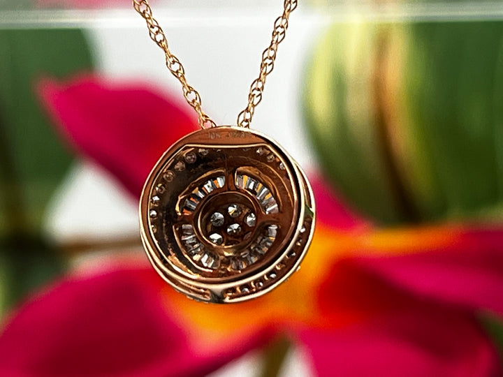 10K Gold and Diamond Necklace