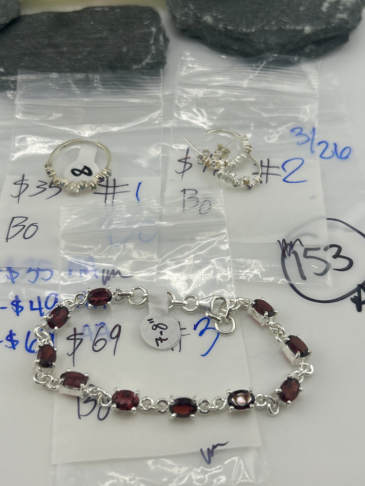 RESERVED FOR: Bo - 3/26/2025 tiktok Live Show - 3 Sterling Silver Items