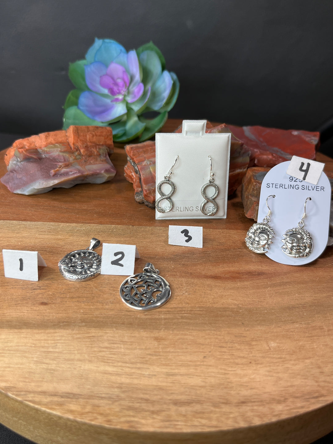 RESERVED FOR: Nessa-7/7/24- 4 Sterling Silver Items