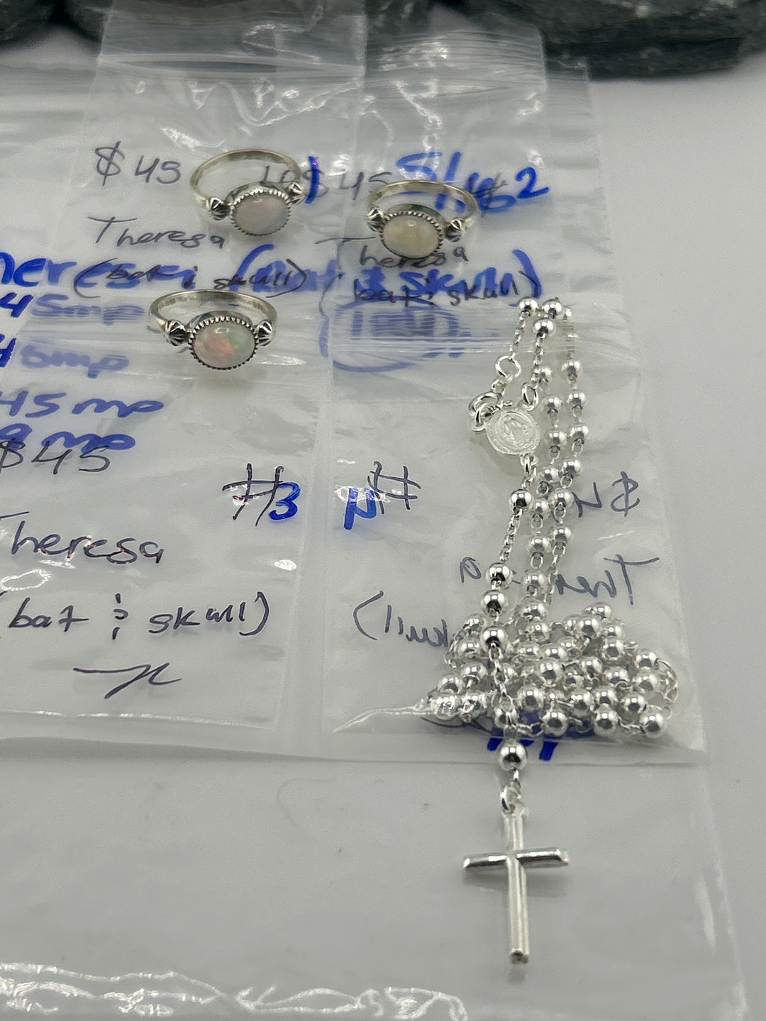 RESERVED FOR: Theresa 🦇💀 - 5/16/2025 tiktok Live Show -4  Sterling Silver Items