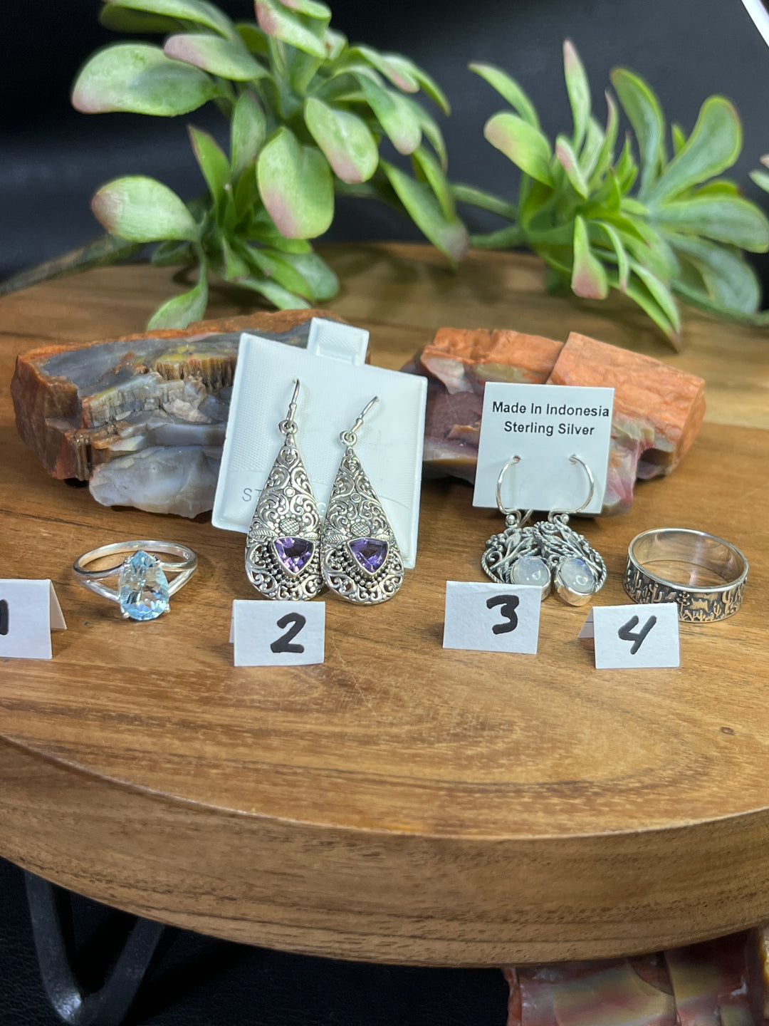 RESERVED FOR: MARI -7/2/24- 4 Sterling Silver Items