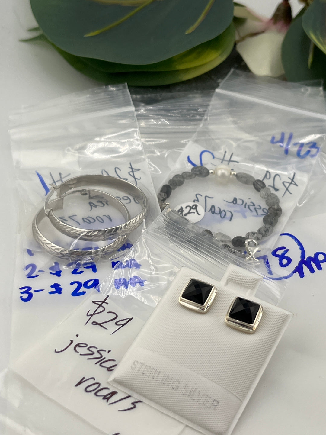 RESERVED FOR: jessica roca73 - 4/23/2025 tiktok Live Show - 3 Sterling Silver Items