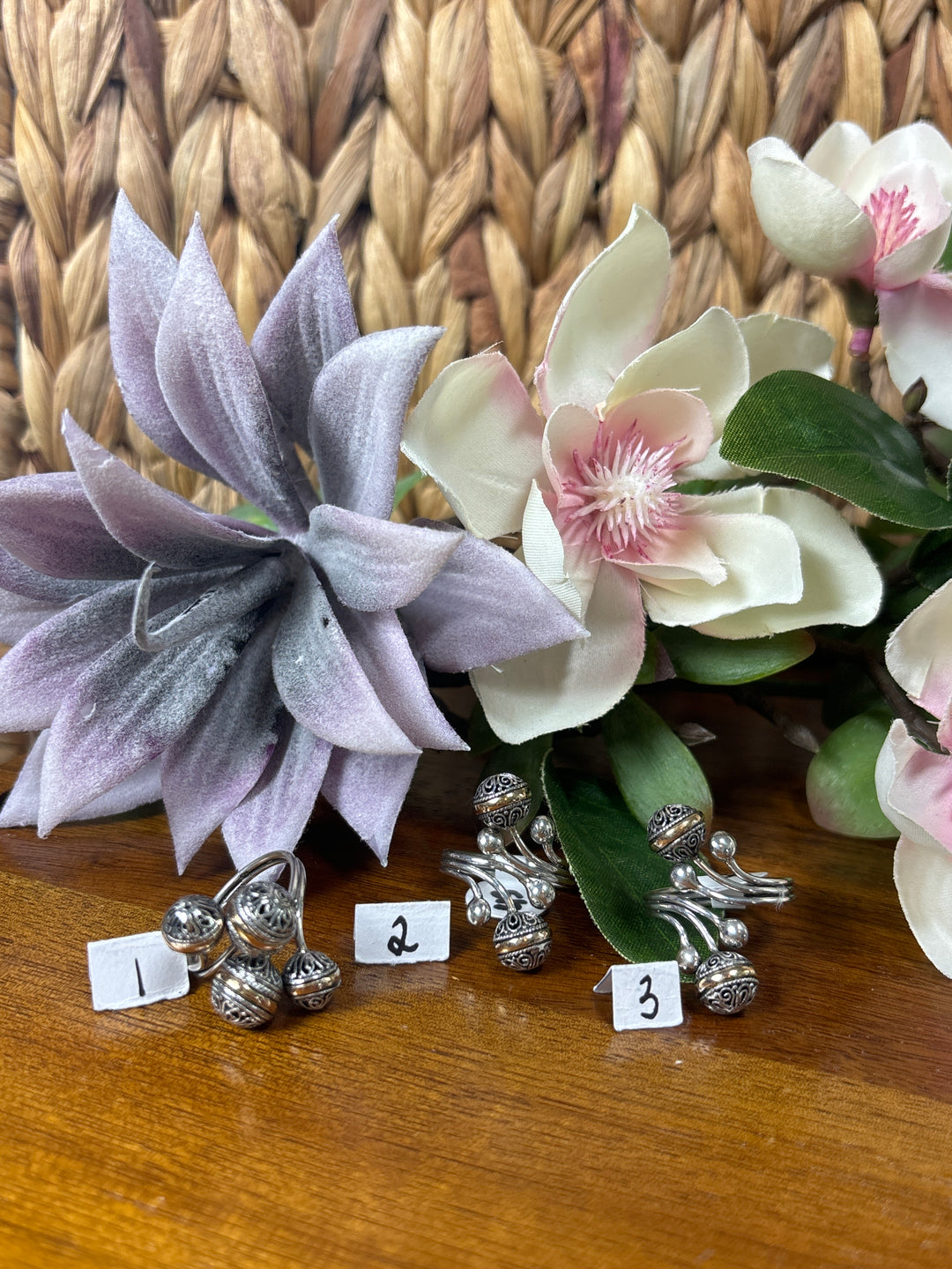 RESERVED FOR: nmchica 8/14/24- 3 Sterling Silver Items