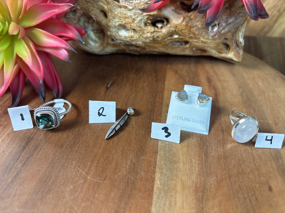 RESERVED FOR: RAEven 7/21/24- 4 Sterling Silver Items