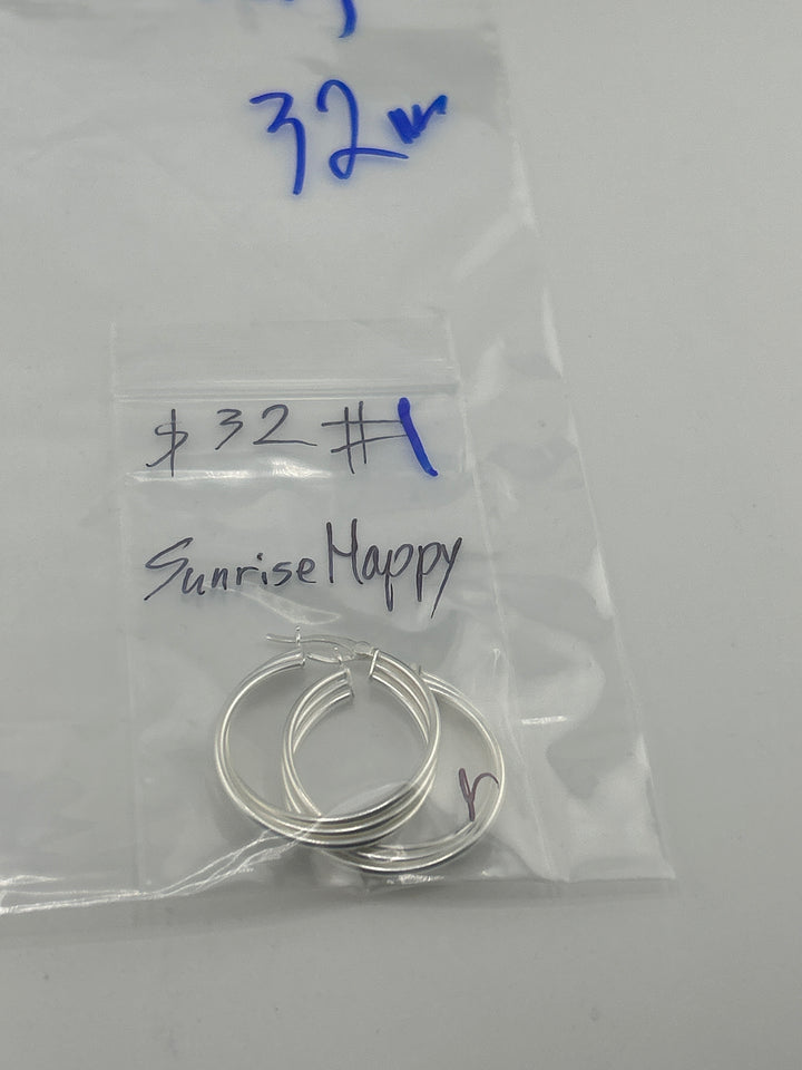 RESERVED FOR: SunriseHappy - 6/4/2025 tiktok Live Show - 1 Sterling Silver Items