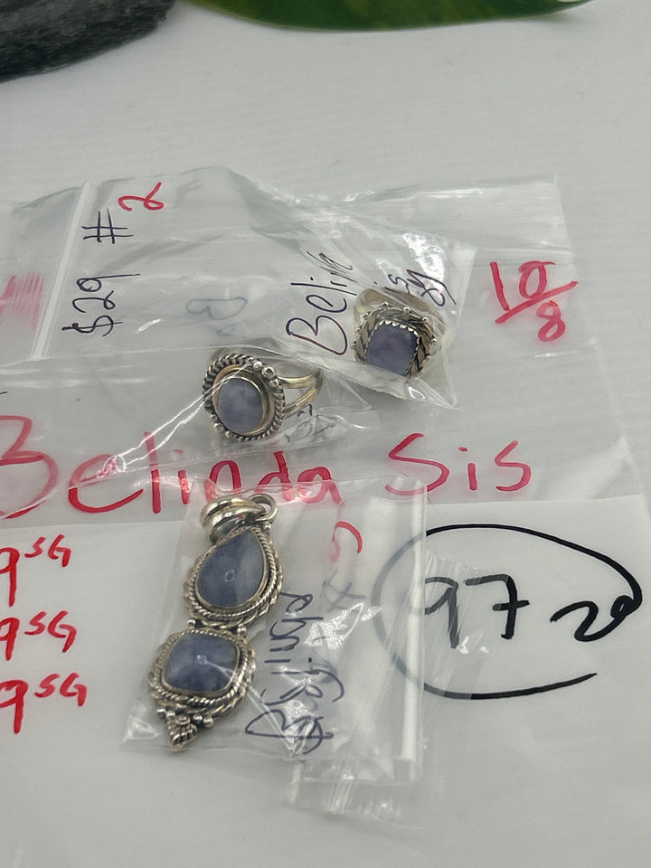 AM SHOW 48HR RESERVED FOR:  Belinda Sis - 10/8/2025 FL tiktok Live Show - 3 Sterling Silver Items