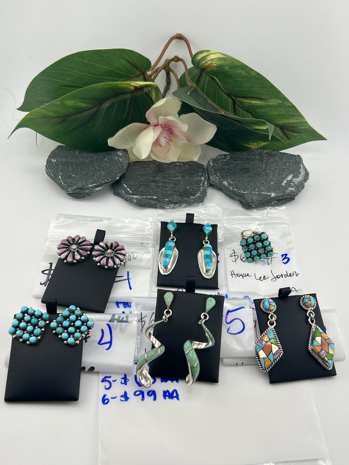 RESERVED FOR: Hope Lee Jordan - 4/5/2025 tiktok Live Show -6  Sterling Silver Items