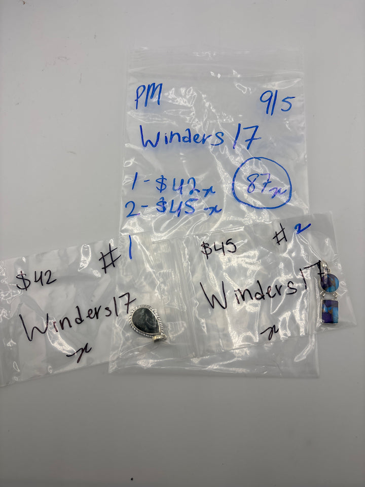 PM SHOW 48HR - RESERVED FOR: Winders17 - 9/5/2025 FL tiktok Live Show - 2 Sterling Silver Items