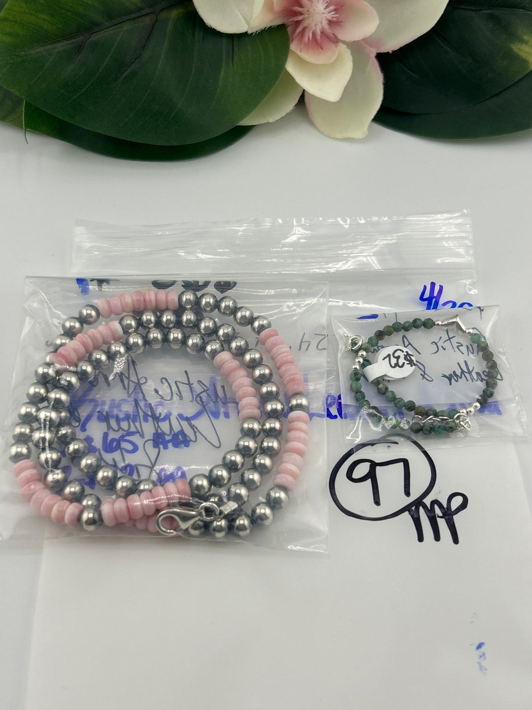 RESERVED FOR: Rustic Arrow Leather & Silver- 4/30/2025 tiktok Live Show - 2 Sterling Silver Items