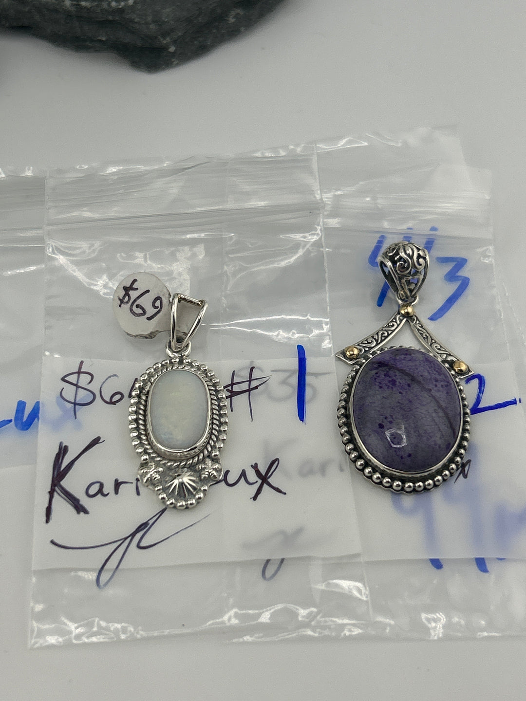 RESERVED FOR: Kari Lux - 4/3/2025 Tiktok Live Show - 2 Sterling Silver Items