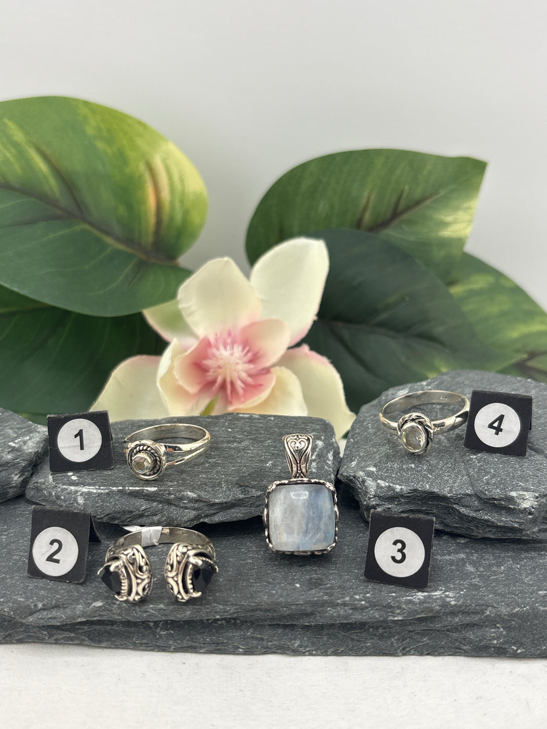 RESERVED FOR: Rahnay AM-1/17/2025 - 4 Sterling Silver Items