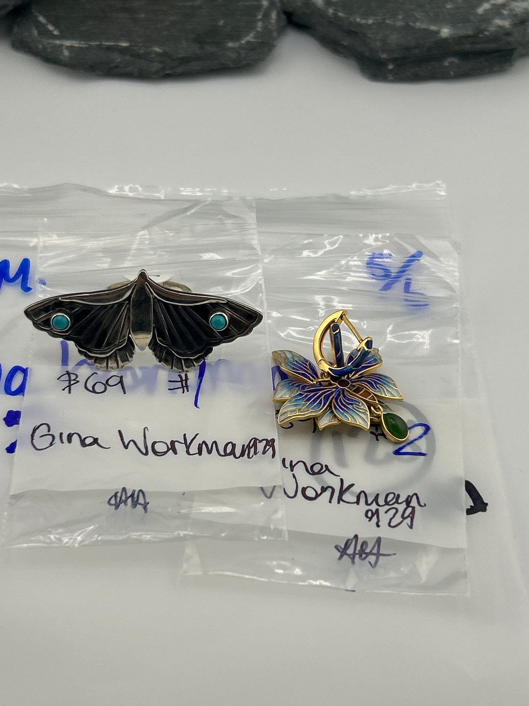 RESERVED FOR: Gina Workman929 - 5/6/2025 tiktok A.M Live Show - 2 Sterling Silver Items