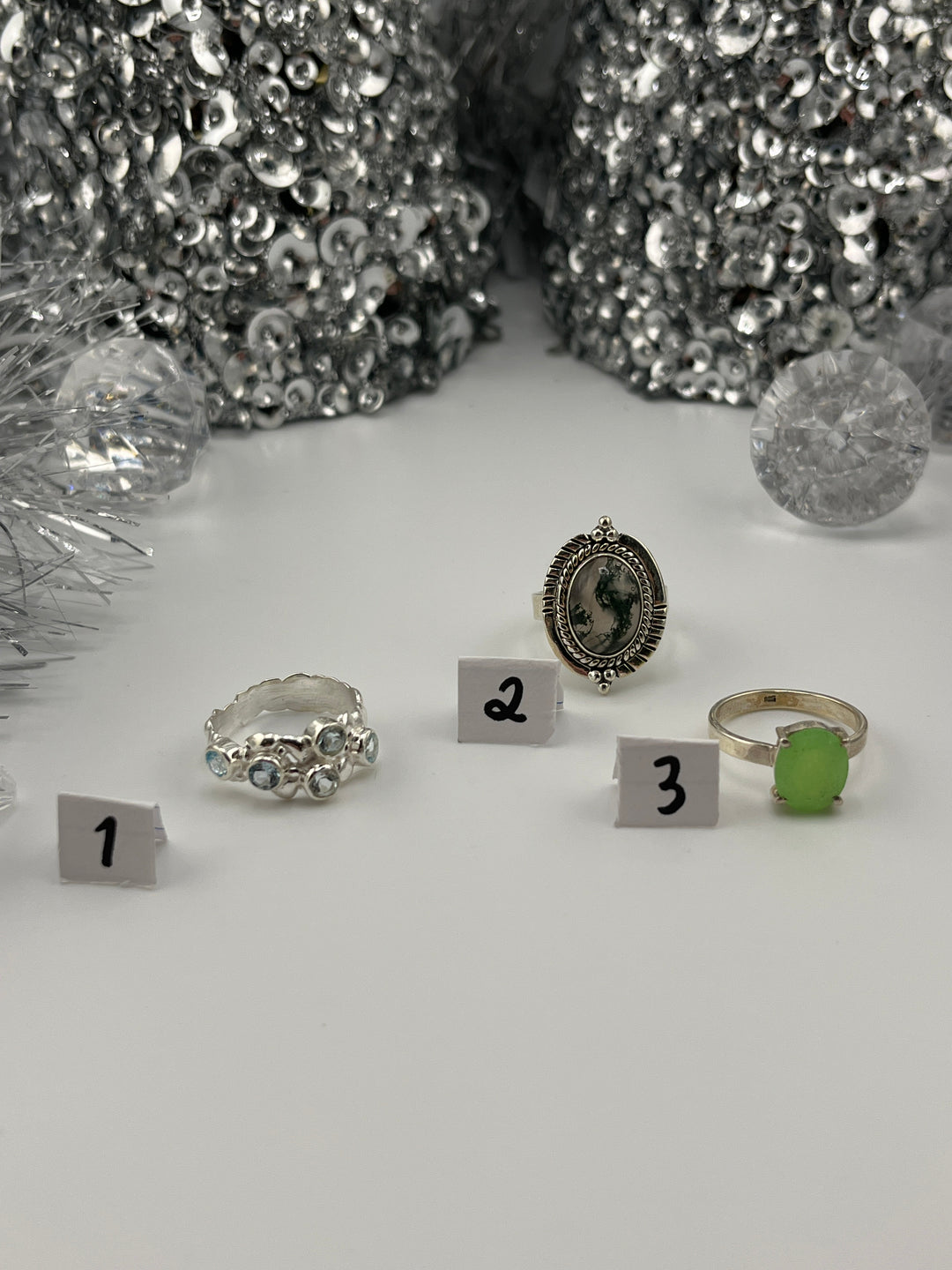 RESERVED FOR:  Casted Creations by Billie -11/27/2024 - 3 Sterling Silver Items