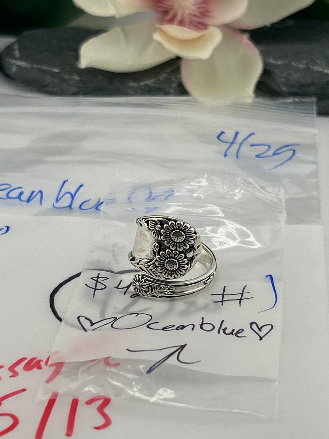 RESERVED FOR: ❤️ Oceanblue ❤️ - 4/25/2025 tiktok Live Show - 1 Sterling Silver Items