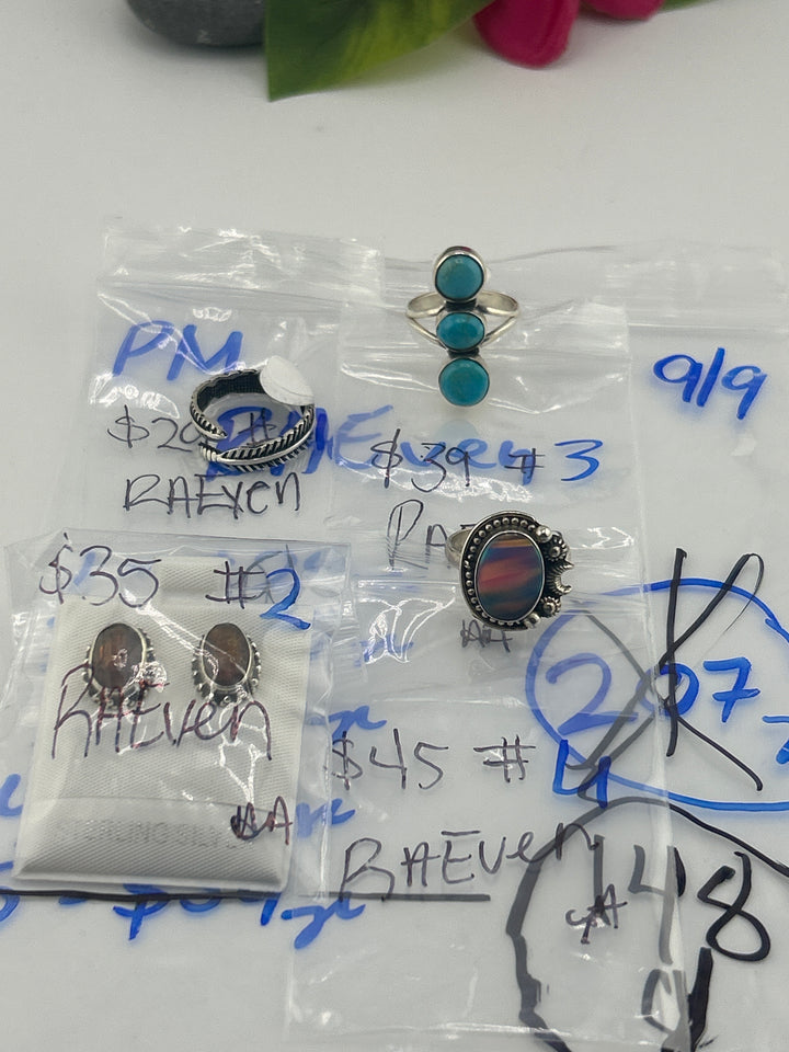 PM SHOW 48HR - RESERVED FOR: RAEven - 9/9/2025 FL tiktok Live Show - 4 Sterling Silver Items