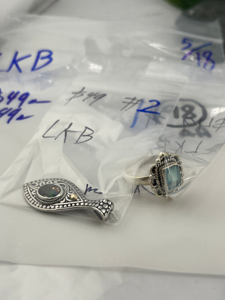 RESERVED FOR: LKB - 5/18/2025 tiktok Live Show - 2 Sterling Silver Items