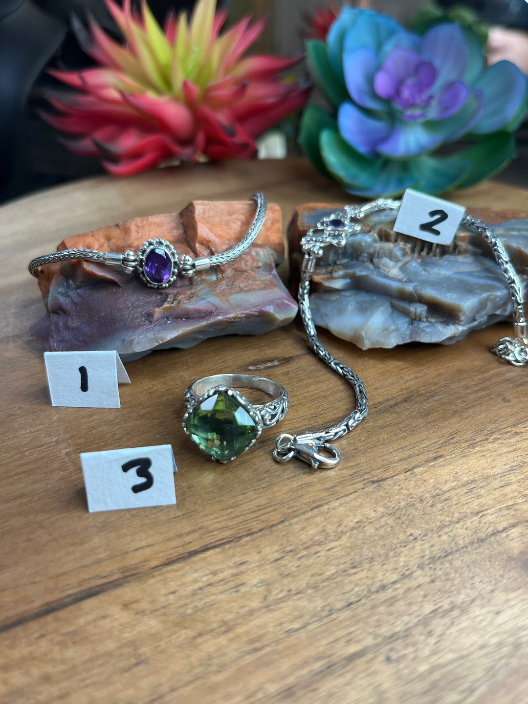 RESERVED FOR: Deanne- 7/3/24- 3 Sterling Silver Items