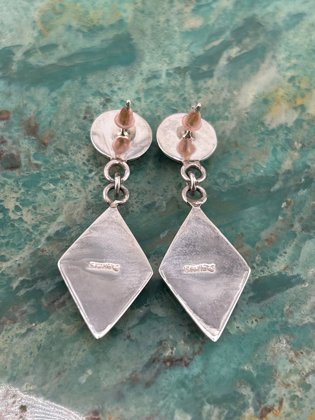 Regie 925 Sterling Silver Mosaic Multi-stone Earrings