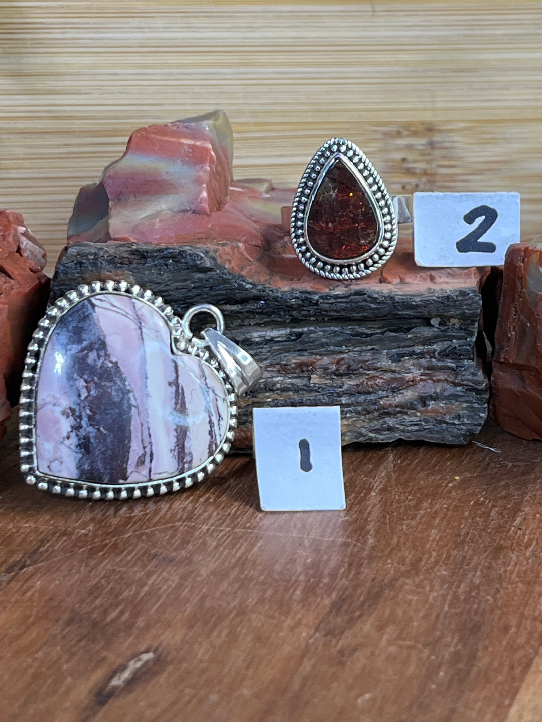 RESERVED FOR: Tonya M 7/18/24- 2 Sterling Silver Items