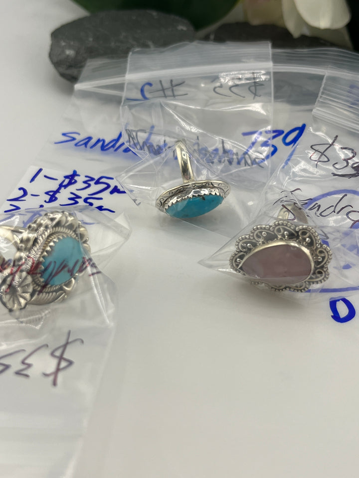 RESERVED FOR: sandraharrison739 - 5/23/2025 tiktok Live Show - 3 Sterling Silver Item