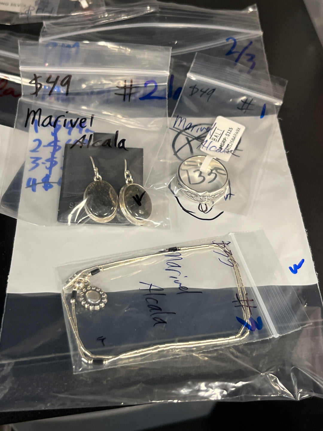 Marivel Alcala - 2/3/26 - 3 925 Sterling Silver Items