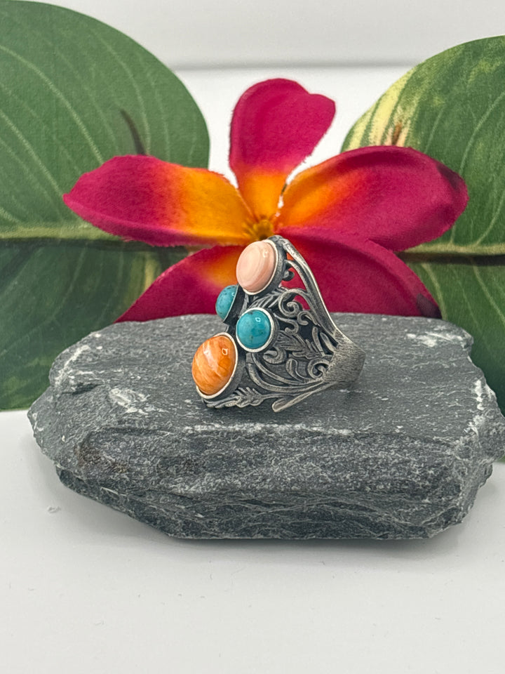 Cluster Shield Ring Size 10