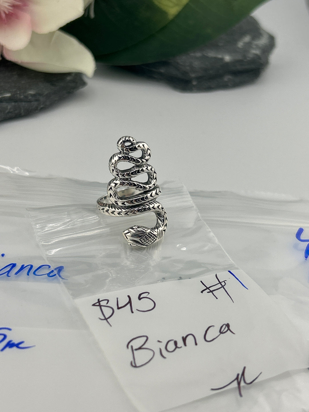 RESERVED FOR: Bianca - 4/25/2025 tiktok Live Show - 1 Sterling Silver Items