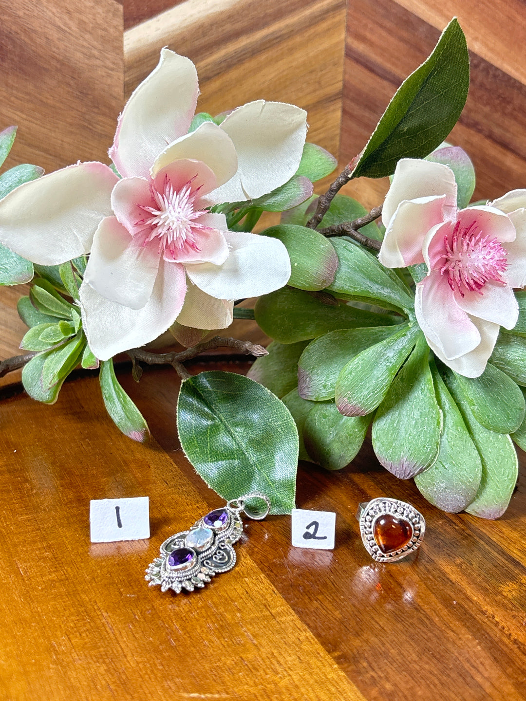 RESERVED FOR: Toni Trichel Hall 8/15/24- 2 Sterling Silver Items