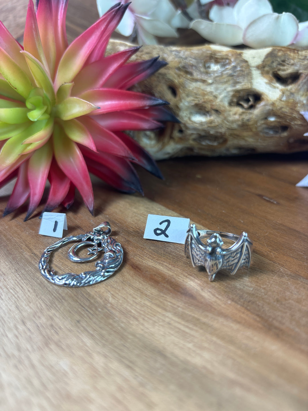RESERVED FOR: Theresa 7/25/24- 2 Sterling Silver Items
