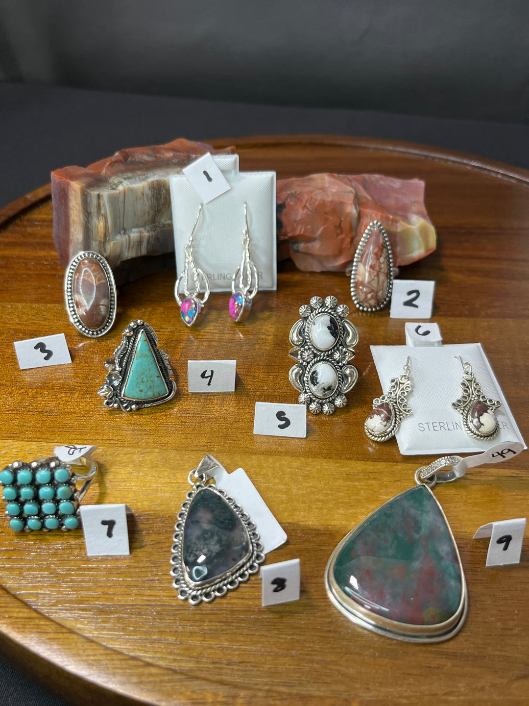 RESERVED FOR: Megz-7/10/24-8 Sterling Silver Items