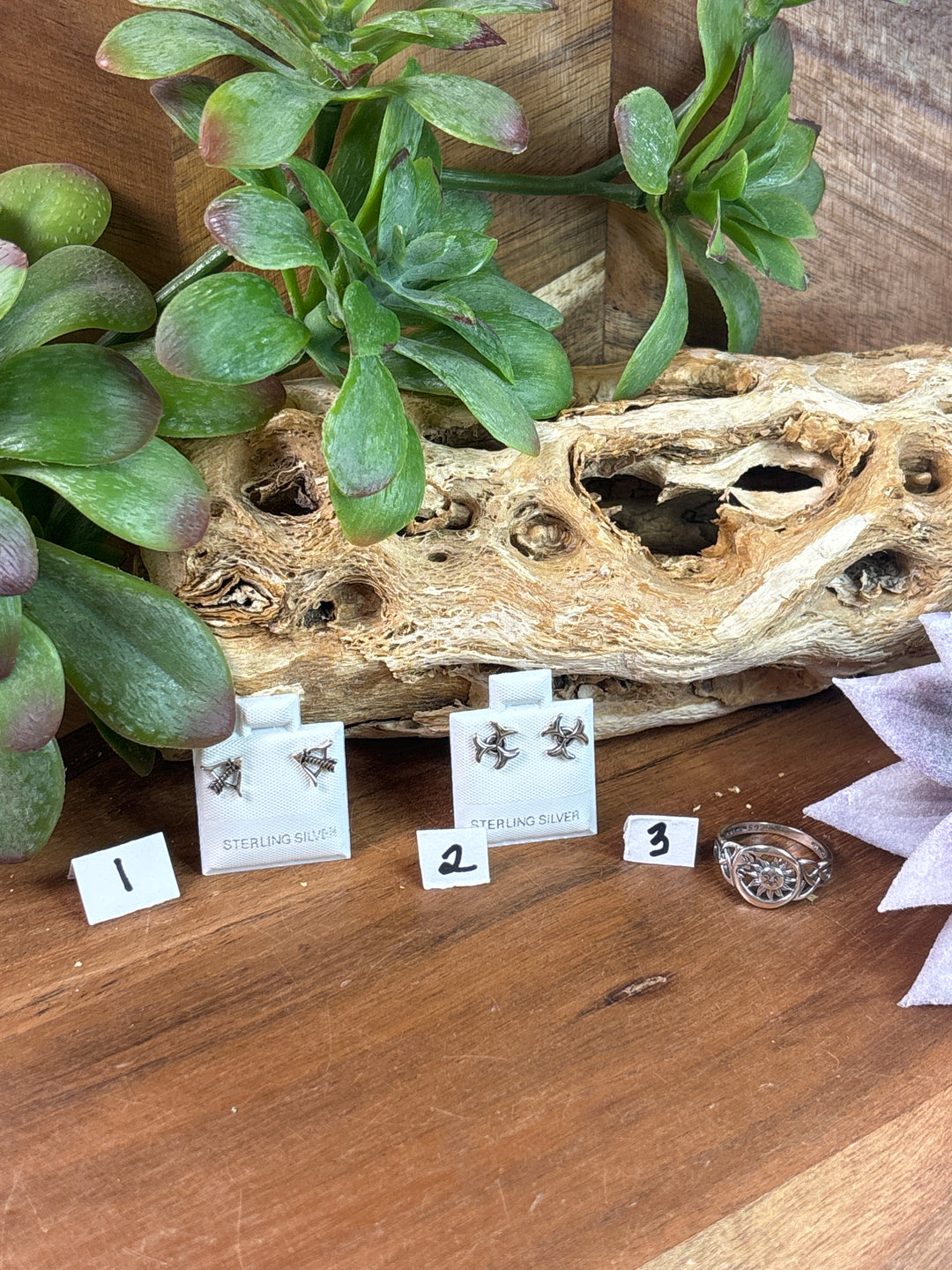RESERVED FOR: nmchica 8/1/24- 3 Sterling Silver Items