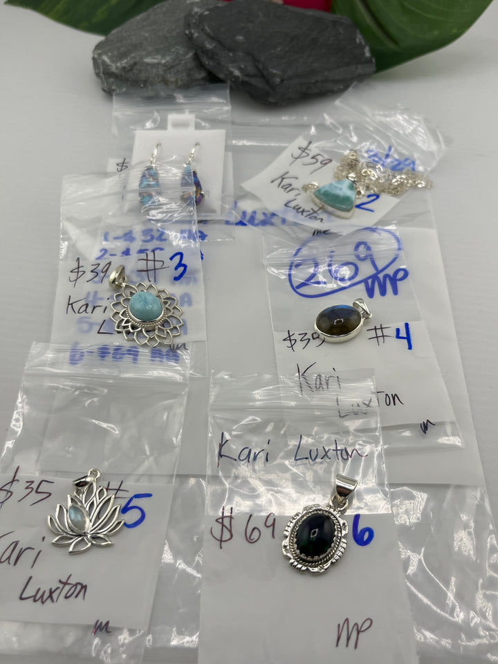 RESERVED FOR: Kari Luxton- 3/29/2025 The Collective Boutique App Live Show - 6 Sterling Silver Items