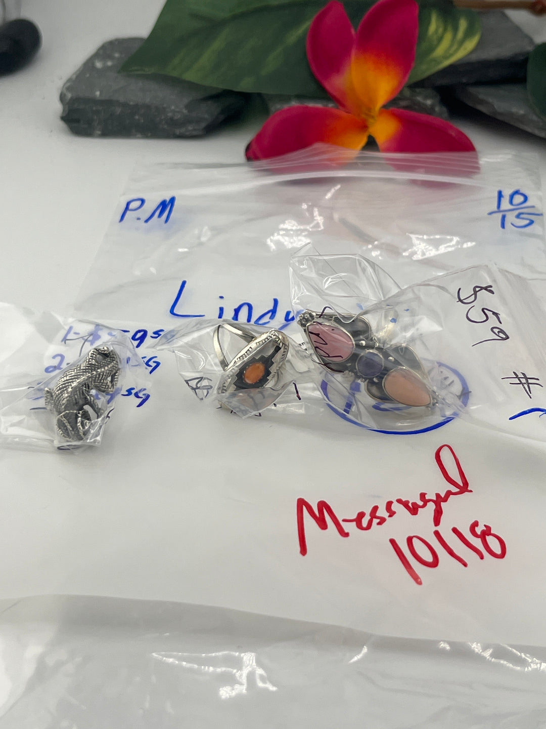 PM SHOW 48HR - RESERVED FOR: Lindy - 10/15/2025 FL tiktok Live Show - 3 Sterling Silver Item