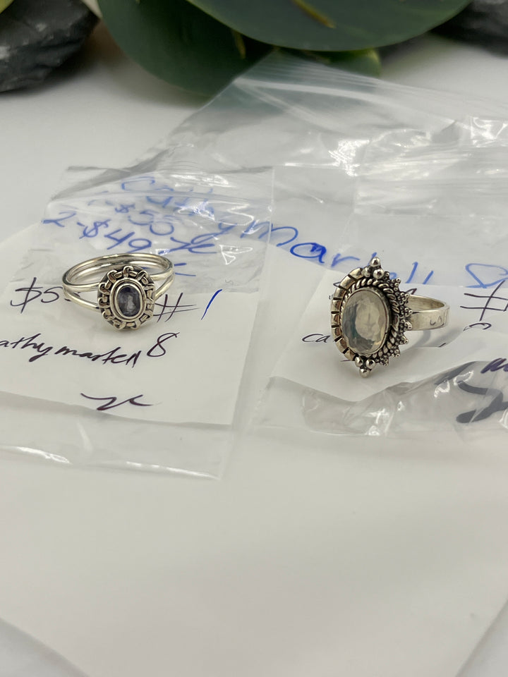 RESERVED FOR: cathymartell8 - 4/24/2025 tiktok Live Show - 2 Sterling Silver Items